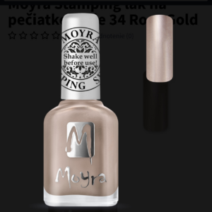 Specialny lak na stanping Moyra SP34