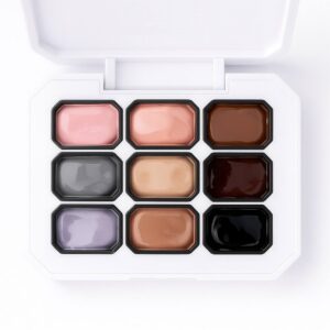 Pink „AutumnOmbré“ Gelové barvy bez výpotku určené pro nail art a tvorbu ombré e