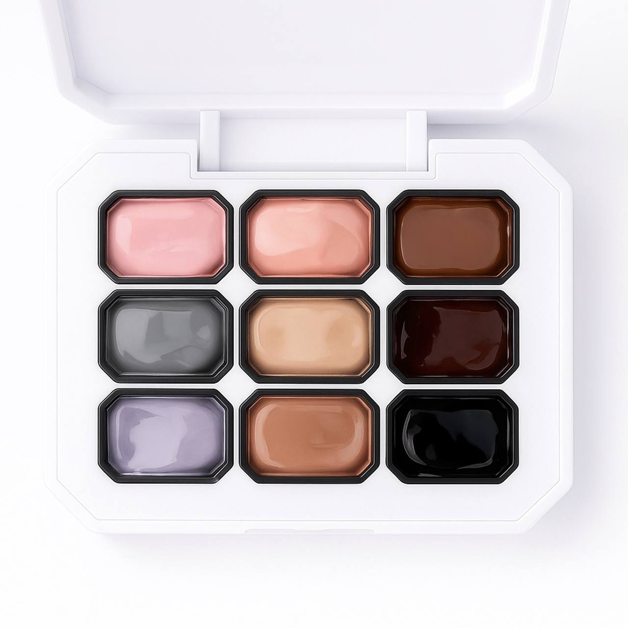 Pink „AutumnOmbré“ Gelové barvy bez výpotku určené pro nail art a tvorbu ombré e image 1 Pink „AutumnOmbré“ Gelové barvy bez výpotku určené pro nail art a tvorbu ombré e