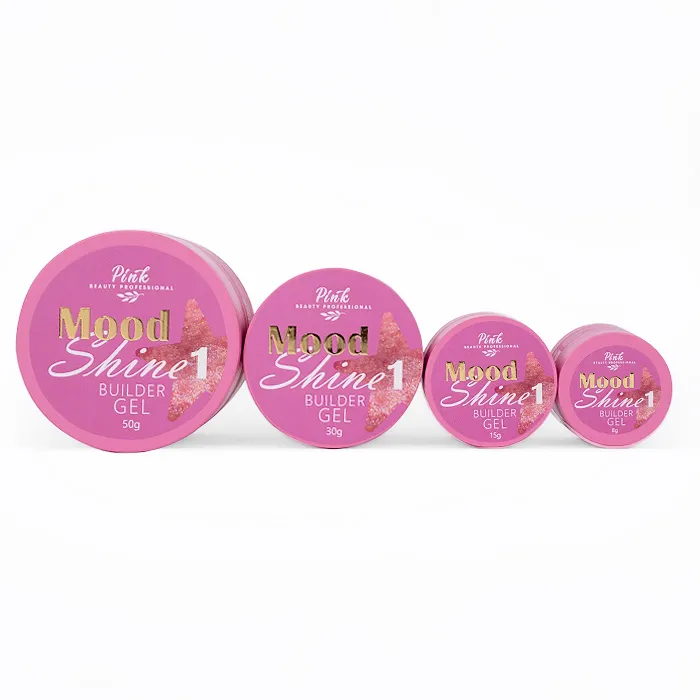 Builder gel “Mood shine 1” “Pink” 30 ml obrázok 5 Builder gel “Mood shine 1” “Pink” 30 ml – Obrázok 5