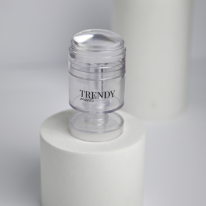 Clear stamping Trendy nails
