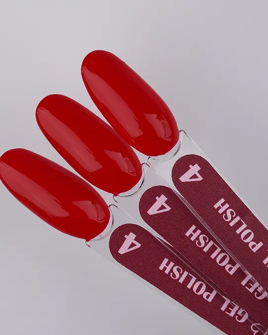 Pink Gel Polish Love №4 – gel lak jahodově červené barvy/10ml зображення 3 Pink Gel Polish Love №4 – gel lak jahodově červené barvy/10ml - Зображення 3