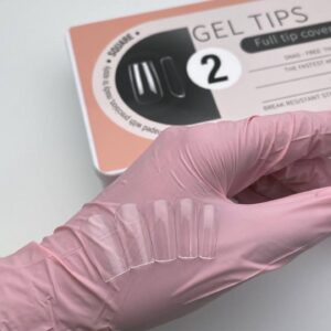 Gel tips #2 "Square" JZ Nails Group