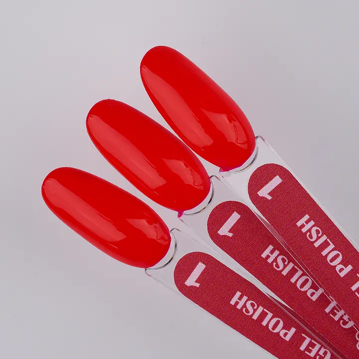 Pink Gel Polish Love №1 – gel lak v jasném neonově – jahodovém odstínu s růžovým obrázek 3 Pink Gel Polish Love №1 – gel lak v jasném neonově – jahodovém odstínu s růžovým - Obrázek 3