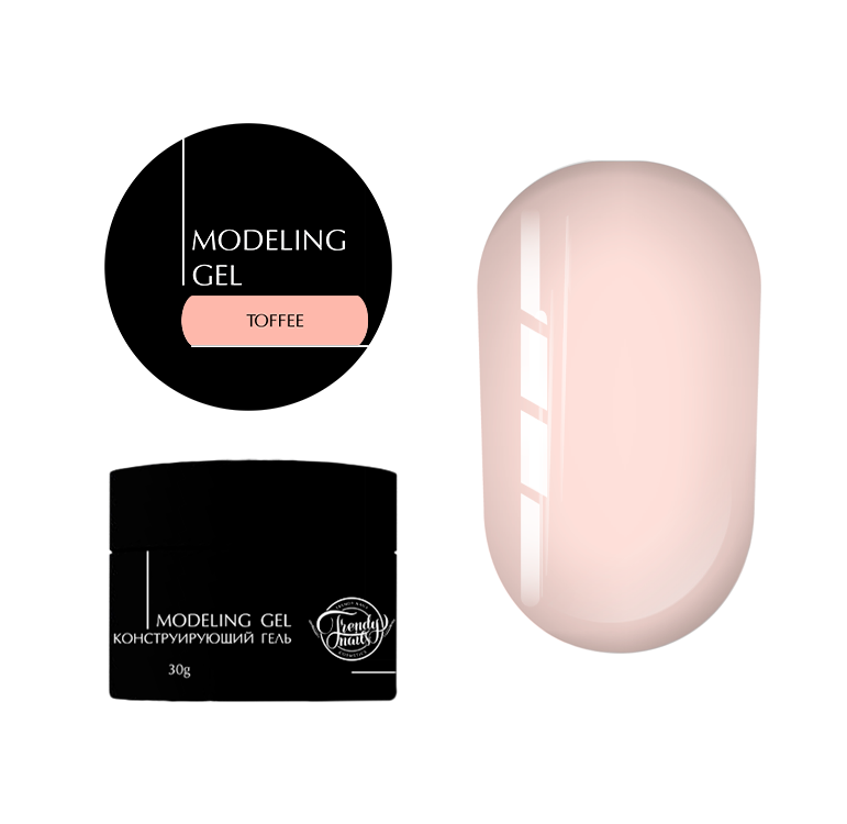 Modeling gel “Toffe” Trendy nails 15 ml obrázok 1 Modeling gel “Toffe” Trendy nails 15 ml