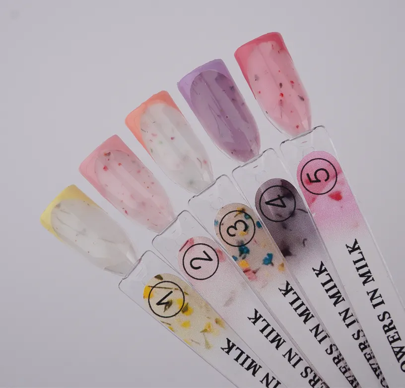 Builder gel “Flower in milk 2” “Pink”/15 ml image 3 Builder gel “Flower in milk 2” “Pink”/15 ml - Image 3