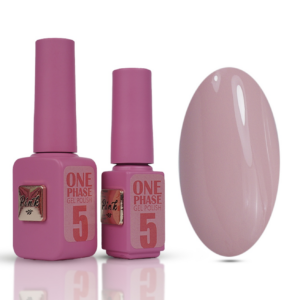 Pink gel polish One Phase №5 -   jednofázový gel lak