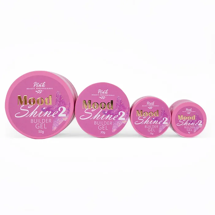 Builder gel “Mood shine 2” “Pink” 30 ml image 5 Builder gel “Mood shine 2” “Pink” 30 ml - Image 5
