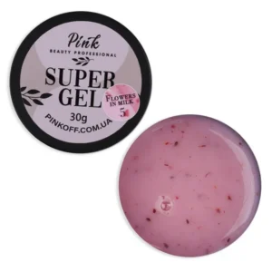 Pink super gel “FLOWER Nude  5” 30 ml