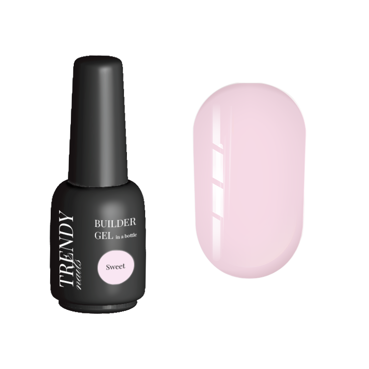 Builder gel in bottle “Sweet” no TPO Trendy nails 15 ml obrázek 1 Builder gel in bottle “Sweet” no TPO Trendy nails 15 ml