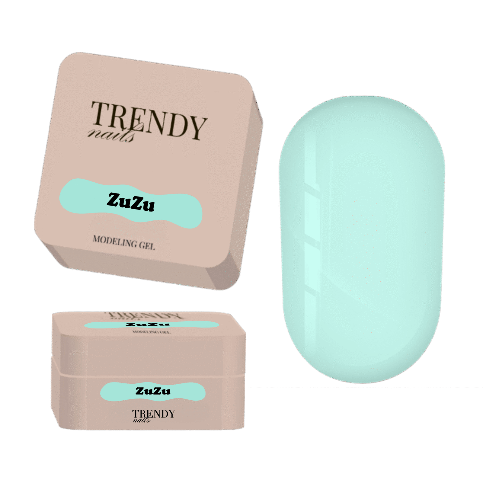 no TPO/no hema Modeling gel “Zuzu” Trendy nails 15 ml obrázek 1 no TPO/no hema Modeling gel “Zuzu” Trendy nails 15 ml