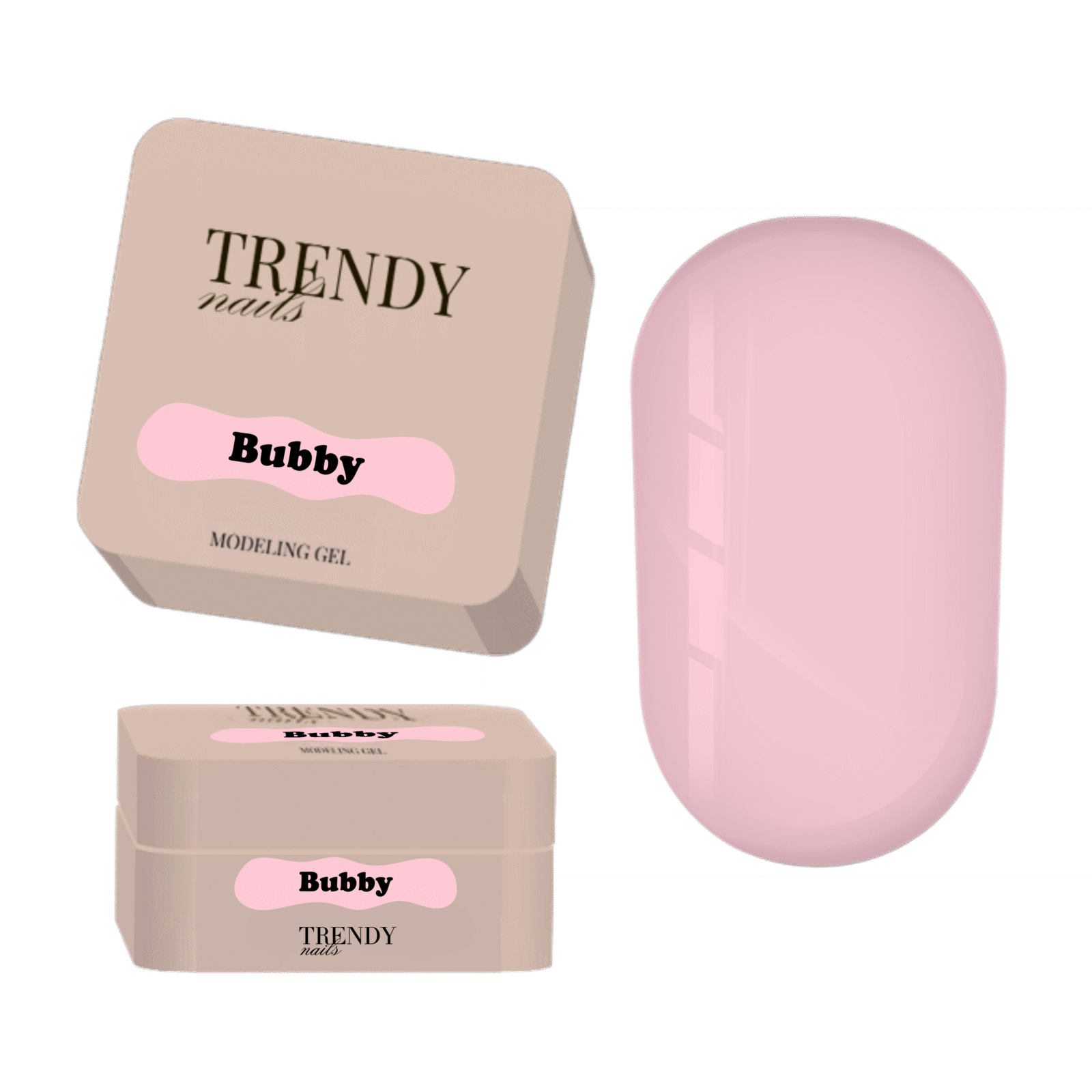 no TPO/no hema Modeling gel “Bubby” Trendy nails 15 ml obrázek 1 no TPO/no hema Modeling gel “Bubby” Trendy nails 15 ml