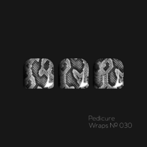 Zdobení fólie na pedikúru 030 “Idol”