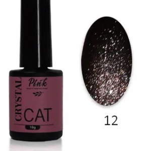 Nail polish CAT EYE 12 “ Pink” 10 ml