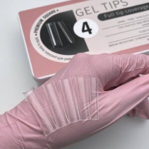 Gel tips "Premium square" 4 JZ Nails Group 550 kusu