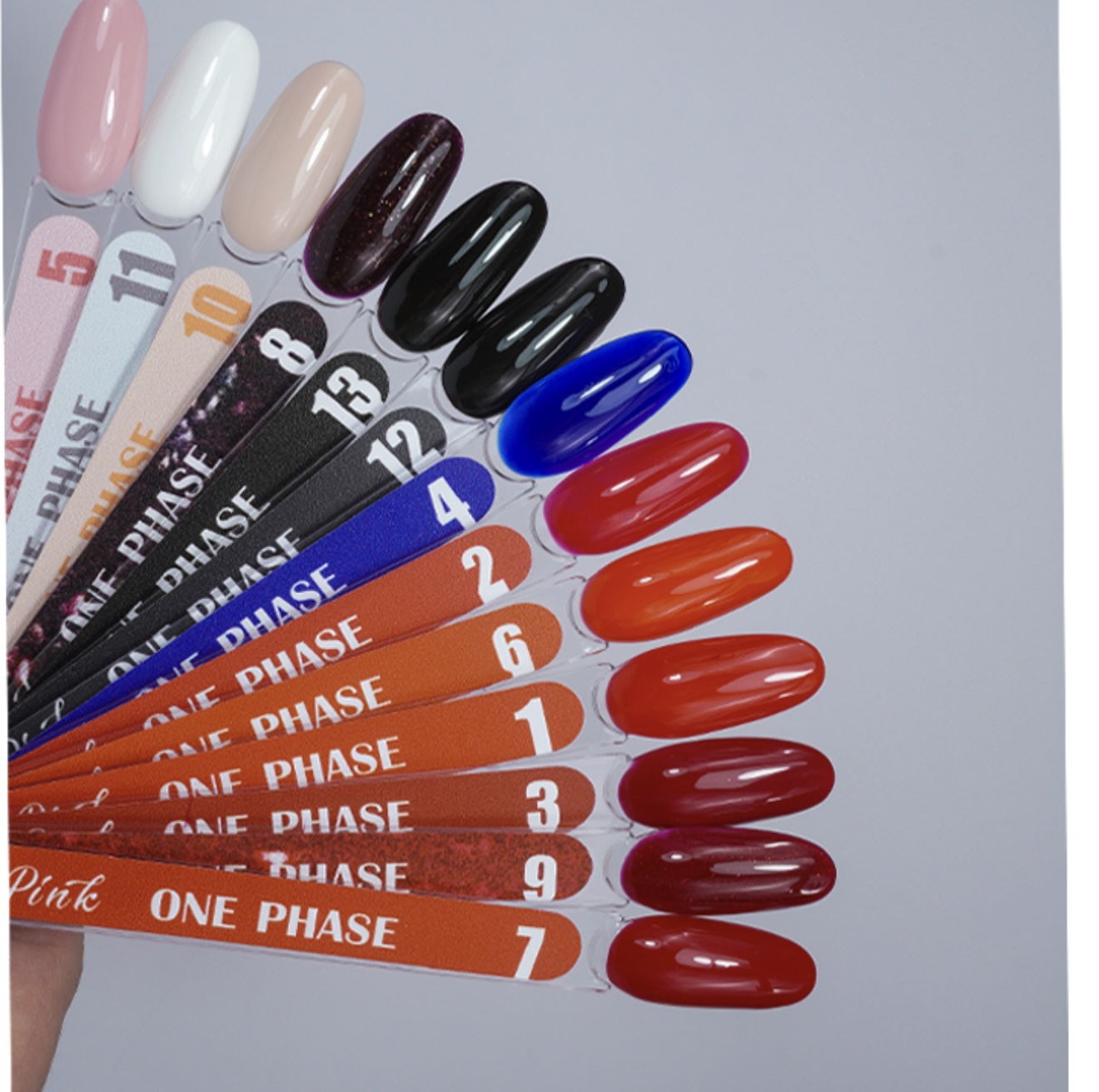 Pink gel polish One Phase №9 - jednofázový gel lak obrázek 2 Pink gel polish One Phase №9 - jednofázový gel lak - Obrázek 2