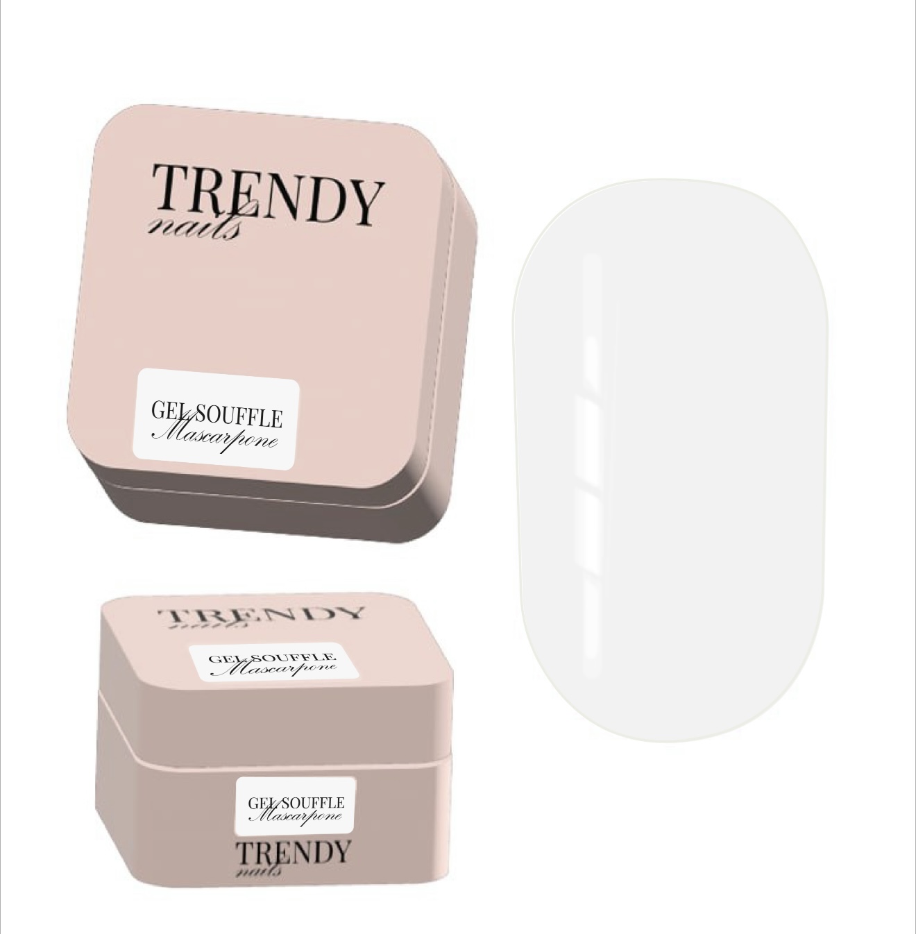 no TPO/no hema Gel souffle “Mascarpone” 15 ml obrázok 1 no TPO/no hema Gel souffle “Mascarpone” 15 ml