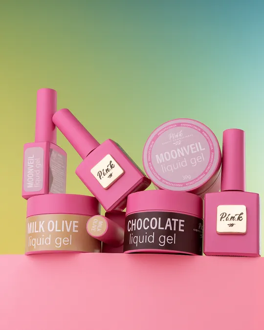 Pink „MILK Olive“ Liquid Gel – tekutý modelovací gel v odstínu mléčné olivy/15 m obrázek 5 Pink „MILK Olive“ Liquid Gel – tekutý modelovací gel v odstínu mléčné olivy/15 m - Obrázek 5