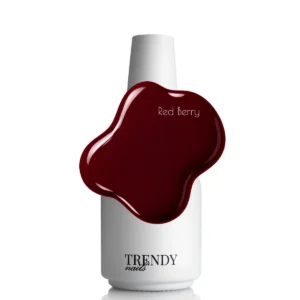 Red berry Trendy nails