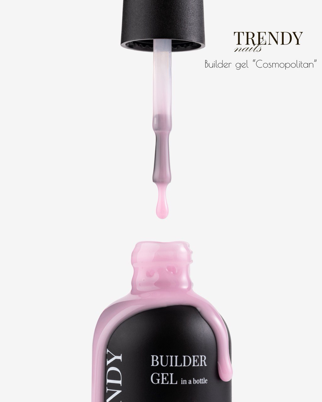 Builder gel in bottle “Cosmopolitan” no TPO Trendy nails 15 ml obrázek 2 Builder gel in bottle “Cosmopolitan” no TPO Trendy nails 15 ml - Obrázek 2