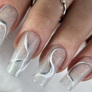 Modelaźnehtu pomoci gelových tipú