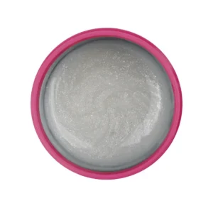 Pink Super Gel Wedding №1 – modelovací gel s třpytivým efektem v odstínu Sparkling White