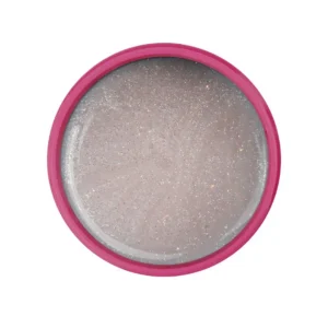 Pink Super Gel Wedding №2 – modelovací gel s třpytivým efektem ve světle broskvovém odstínu
