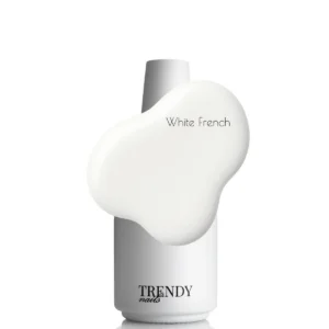 Gel polish WHITE FRENCH Trendy nails