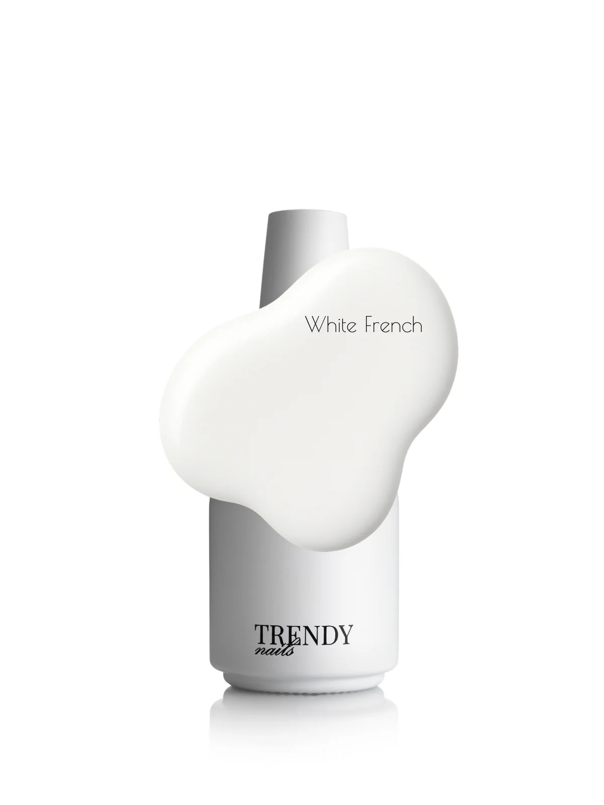Gel polish WHITE FRENCH Trendy nails obrázek 1 Gel polish WHITE FRENCH Trendy nails