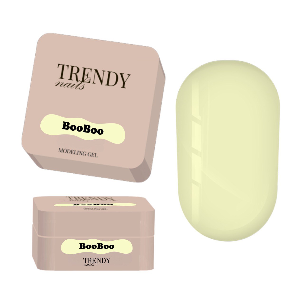 Modeling gel “Booboo” Trendy nails 15 ml obrázek 1 Modeling gel “Booboo” Trendy nails 15 ml