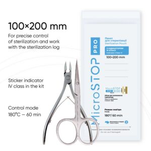 Microstop Sterilizační-kraftové sáčky Pro 100x200mm