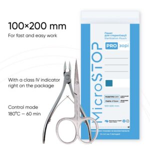 Microstop Sterilizační-kraftové sáčky Prozori 100x200mm