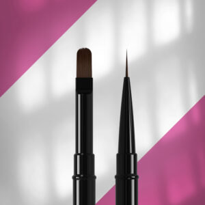 Oboustranný štětec Staleks EXPERT – liner 10 mm / na gel 11 mm