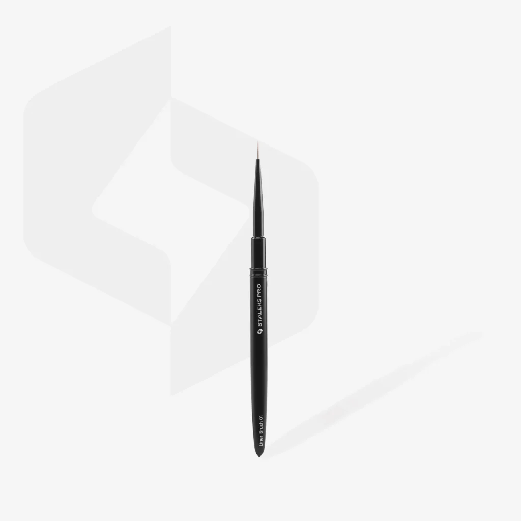 Štětec-liner Staleks EXPERT, šířka 1 mm / délka štětin 7 mm obrázek 2 Štětec-liner Staleks EXPERT, šířka 1 mm / délka štětin 7 mm - Obrázek 2