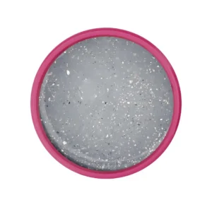Pink Super Gel Wedding №4 – modelovací gel v mléčně stříbrném odstínu