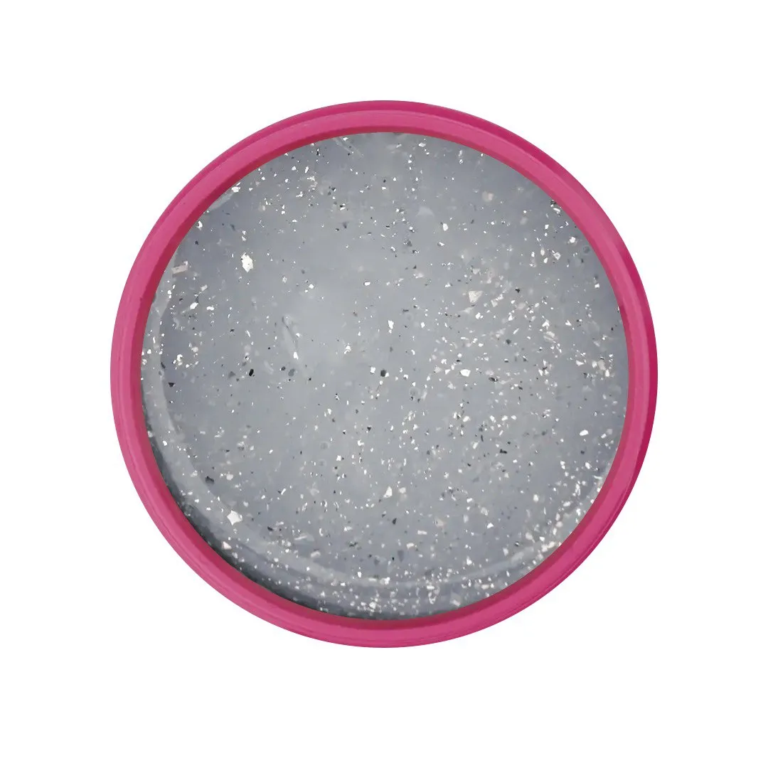 Pink Super Gel Wedding №4 – modelovací gel v mléčně stříbrném odstínu image 1 Pink Super Gel Wedding №4 – modelovací gel v mléčně stříbrném odstínu