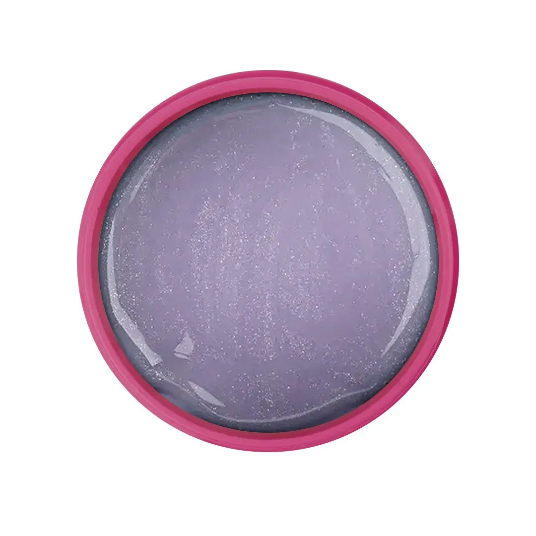 Pink Super Gel Wedding №7 – modelovací gel s levandulově-perleťovým efektem image 1 Pink Super Gel Wedding №7 – modelovací gel s levandulově-perleťovým efektem
