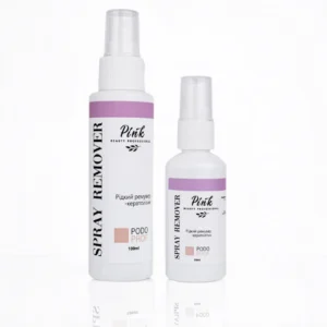 Pink SPRAY REMOVER – tekutý keratolytický přípravek pro pedikúru