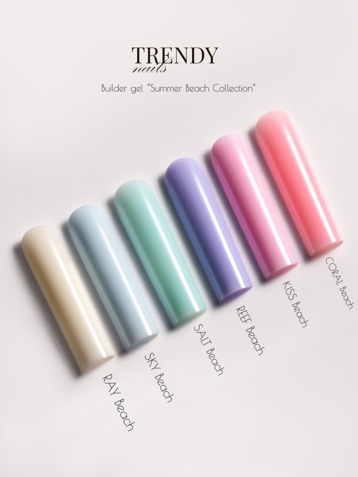 Kolekce bottle gelú SUMMER BEACH Trendy nails obrázek 3 Kolekce bottle gelú SUMMER BEACH Trendy nails - Obrázek 3