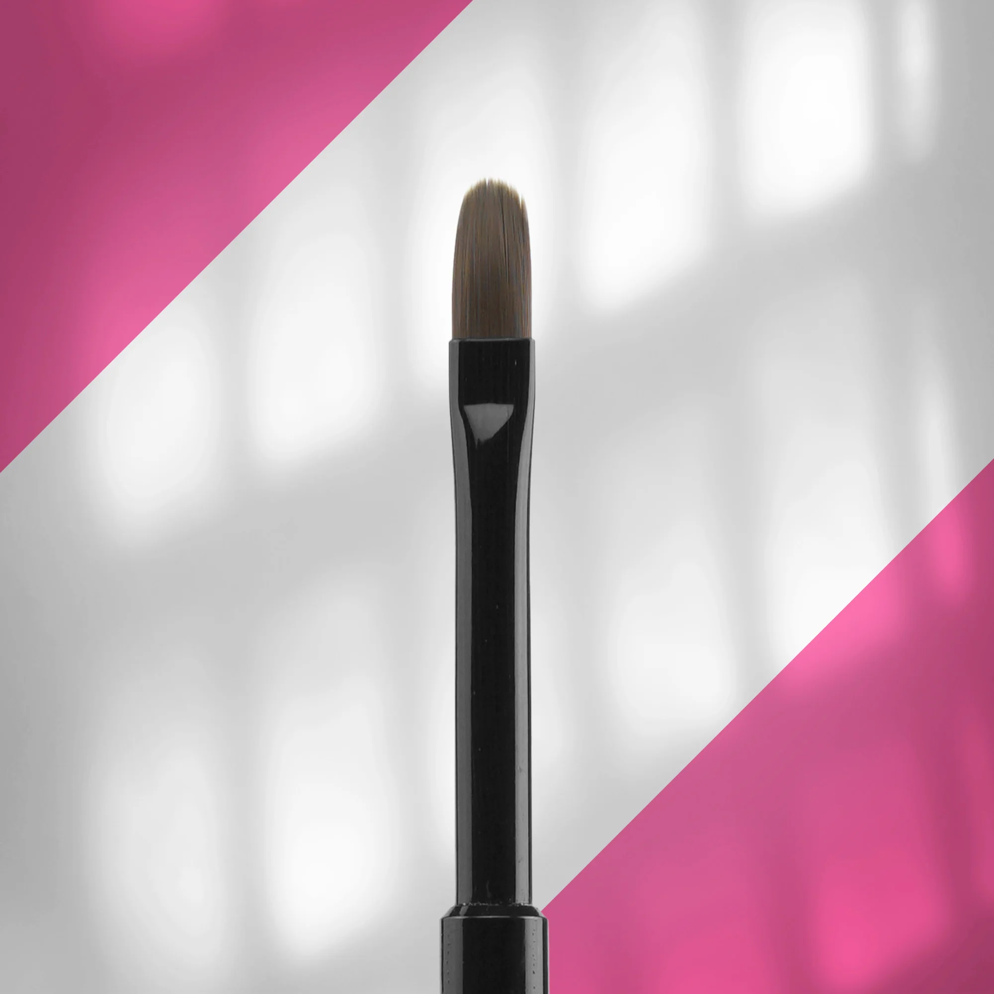 Štětec na gel EXPERT – šířka 6 mm / délka štětin 11 mm