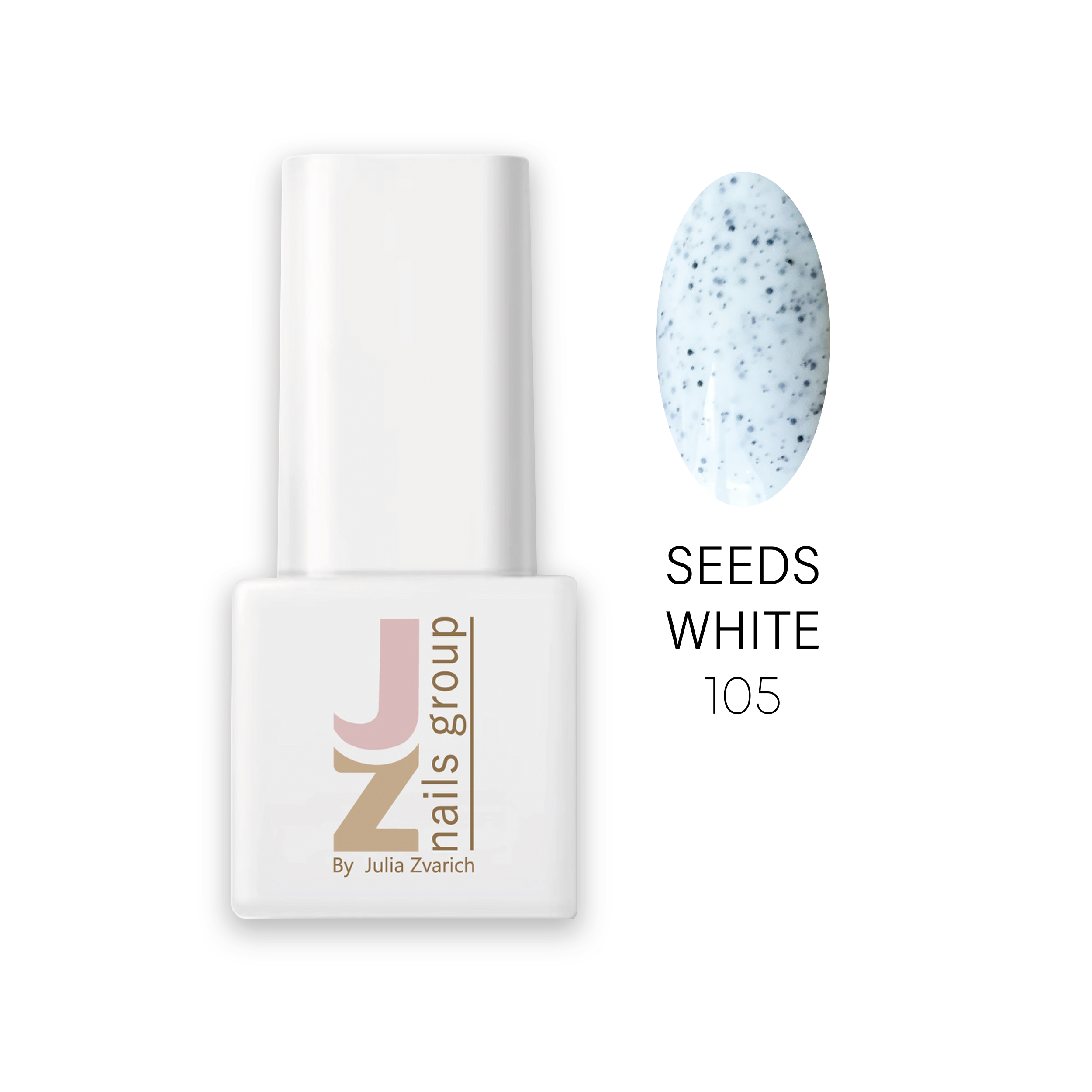 105 Seeds White JZ Nails Group obrázek 1 105 Seeds White JZ Nails Group